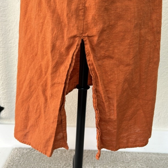 Universal Thread Burnt Orange Dress- size Small - Picture 6 of 10